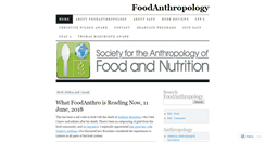 Desktop Screenshot of foodanthro.com
